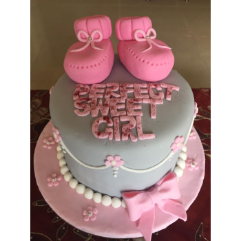 Baby Bootie Cake